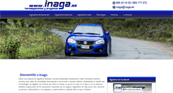 Desktop Screenshot of inaga.es